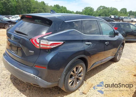 2017 Nissan Murano S из США, поврежденный, VIN 5N1AZ2MH5HN150556